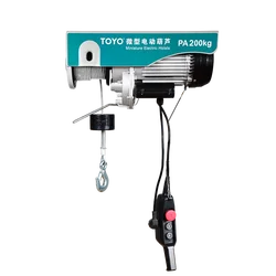 Italy Cheap Crane Portable Small Wire Rope 100Kg 300Kg 500Kg Mini Electric HoistHigh Quality