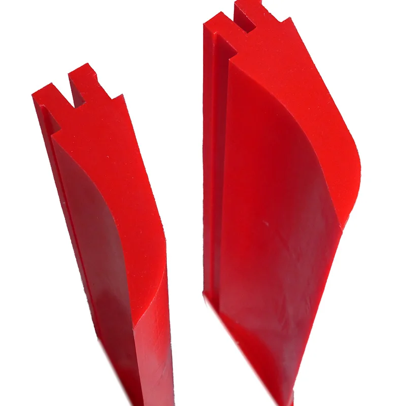 Polyurethane Belt Conveyor Cleaner PU Urethane Scraper Replacement Primary and Secondary For Mining