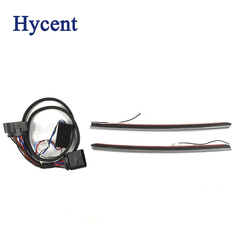 Для Volkswagen Golf 7/7.5 автомобильный модифицированный сквозной свет meshlight прокладка для сетки белый свет