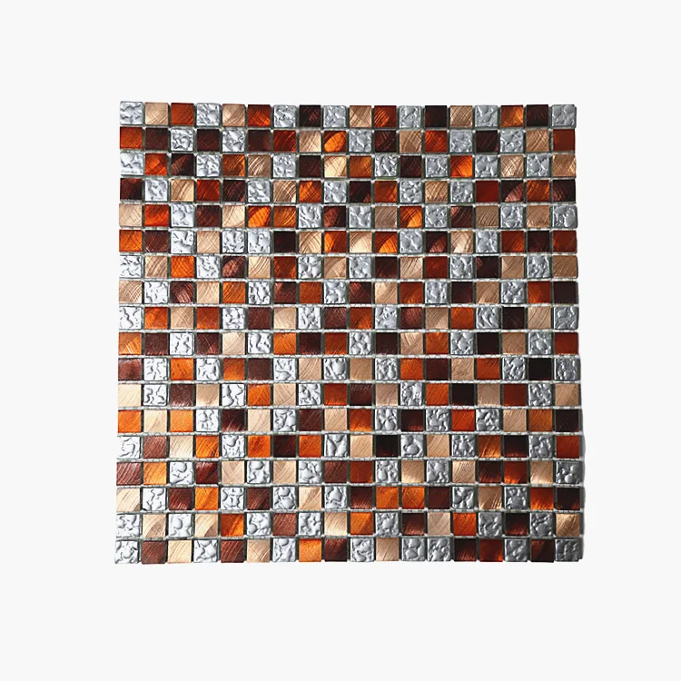 glass and metal tile
