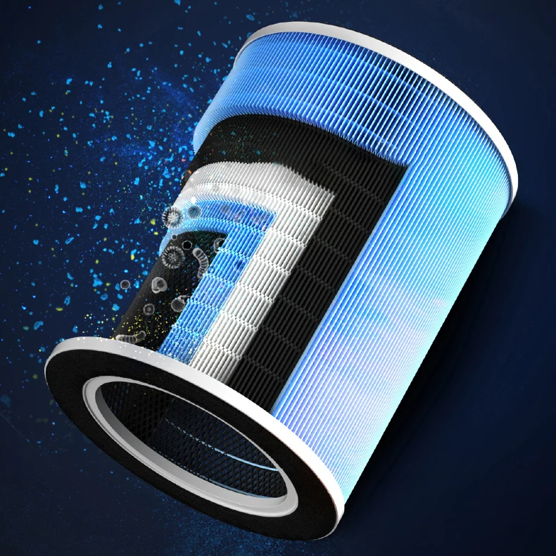 TUSSON ulpa filter with mosquito catcher wireless charger welding helmet odor track tester tank salon uv industrial air purifier