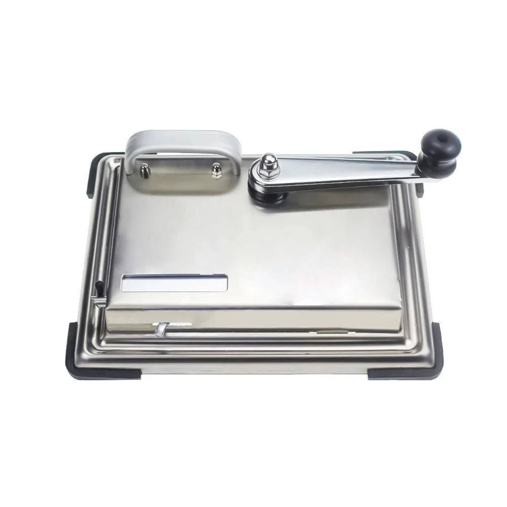 Wholesale 8.0mm Custom Logo Sturdy Stainless Steel Tobacco Manual Cigarette Rolling Filling Machine with Crank