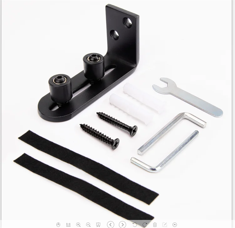 Good Quality Floor Guide Odm Oem Floor Guide Accessories For Sliding Barn Door Barn Door Hardware Kit