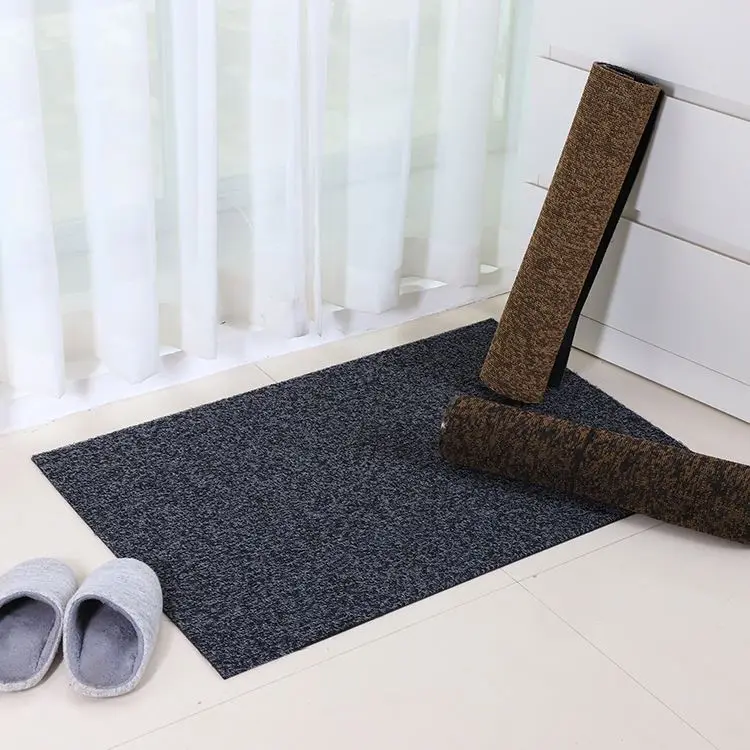 
New Colorful Custom Printed Nitrilel Rubber Logo Floor Door Mat Anti-slip Custom Printed Living Room Foot Door Carpet Mat 