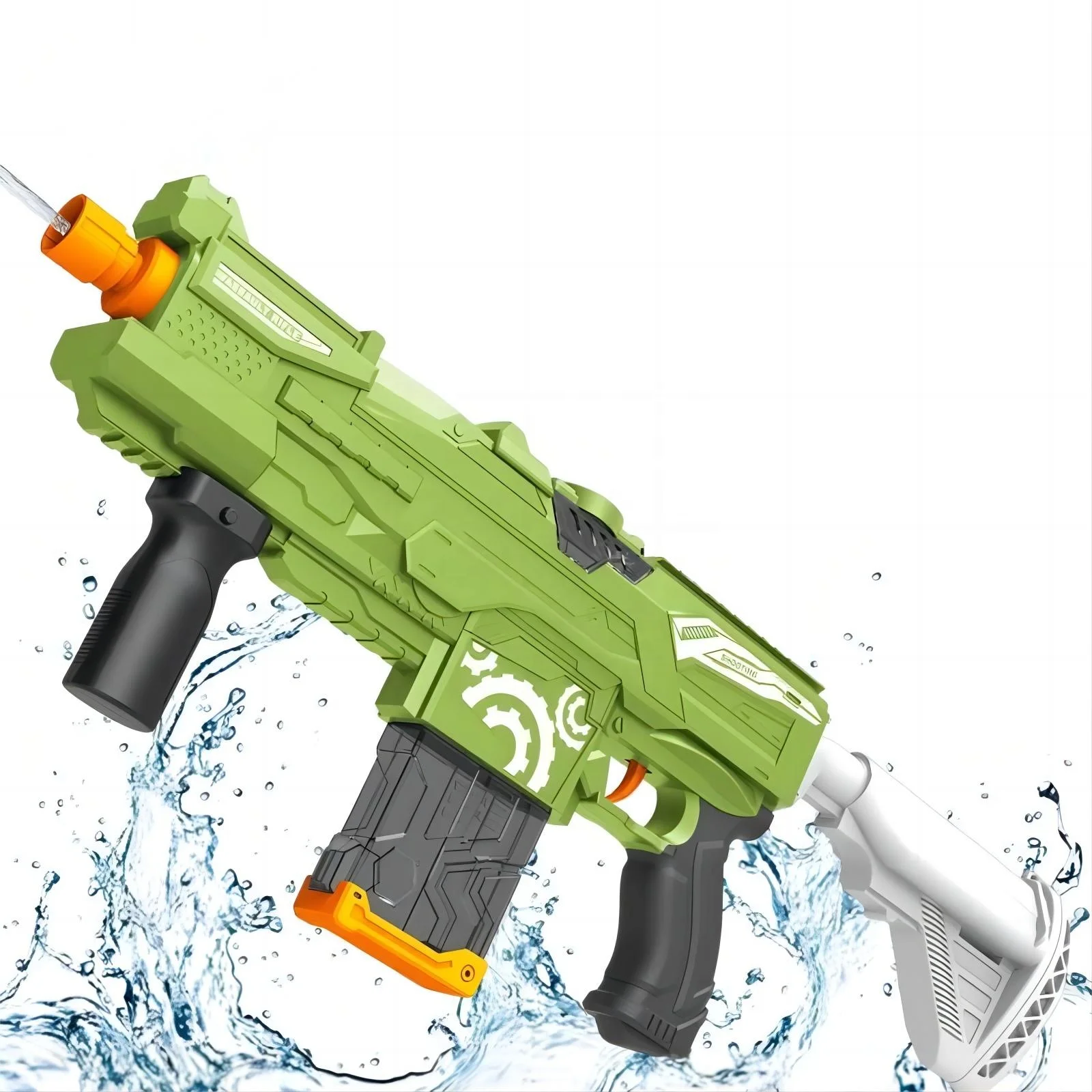 Summer Water Shooting Automatic Pumping Water Gun Electric Big Water Gun