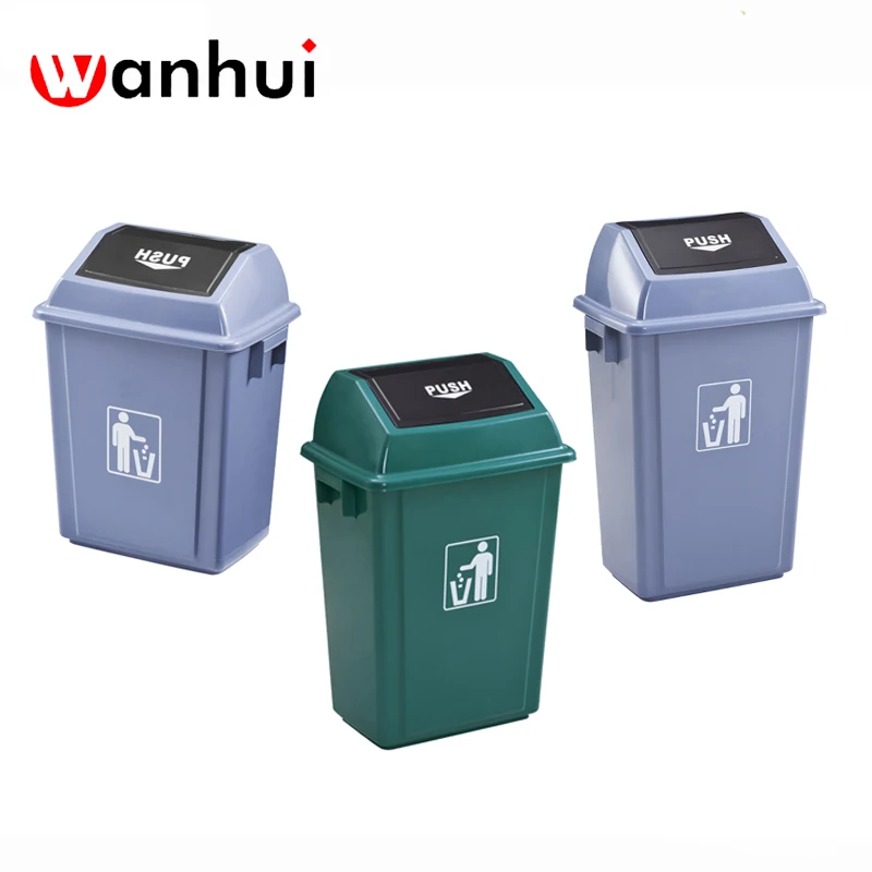 Plastic Waste Container Trash Can smart garbage bin