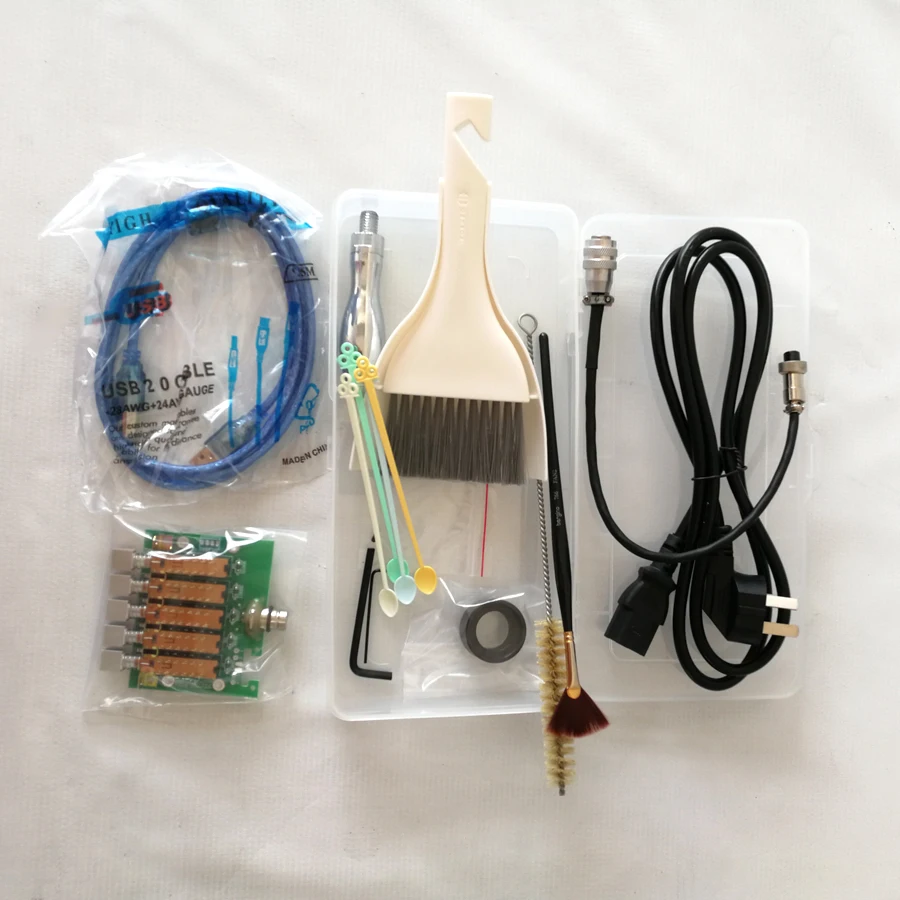 Graphite carbon conductor with data storage software powder resistivity tester