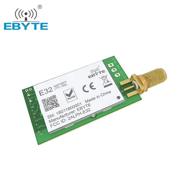 Ebyte модуль iot решения E32-433T20DT SX1278 lora 433 МГц rf модуль беспроводной последовательный порт lora модуль aliexpress
