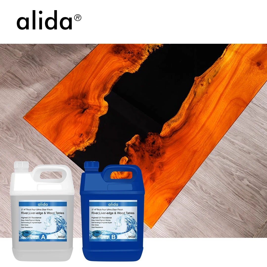 VOC Free Non-toxic Resin Epoxy Table Furniture