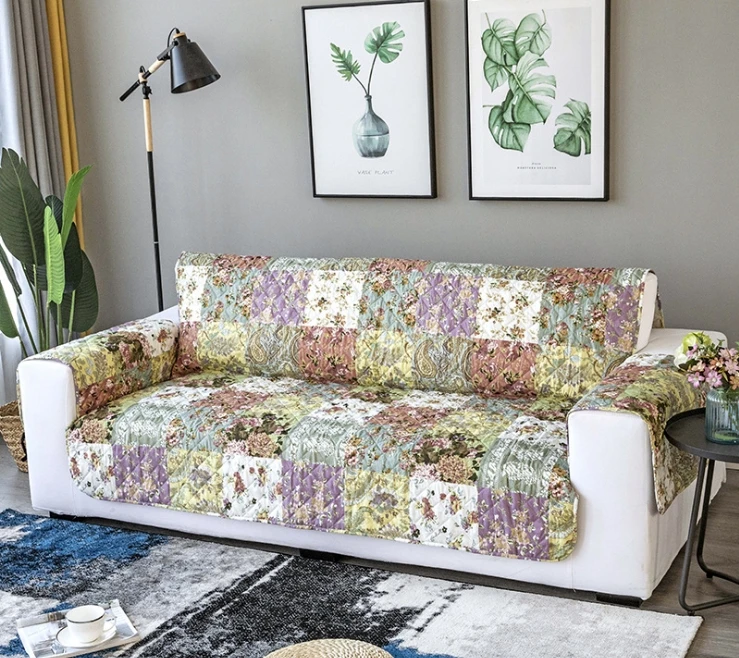 
Single-seat 53*190cm Best selling amazon Waterproof sofa cover with high quality 