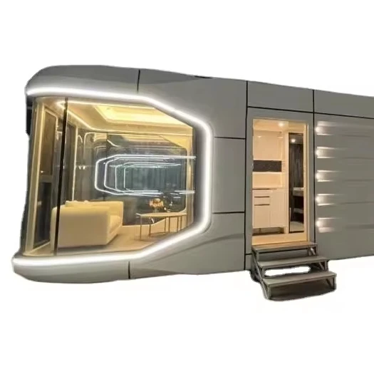 Vessel A7 Space Capsule House Steel Structure Modular House Prefab Houses Modern For Scenic Area Tourist Attra