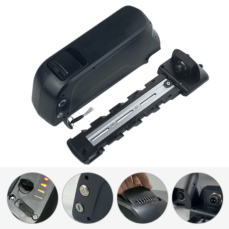 48 volt electric bicycle battery dolphin tube battery 48 volt Downtube 48V 13.6ah 48 volt dolphin battery 48v 104ah