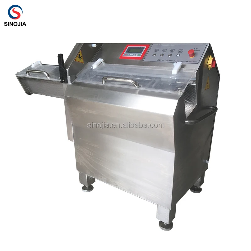 Made in China Frozen Meat Chopping Slicing Machine / Bacon Cutting Machine For Pork Beef Lamb