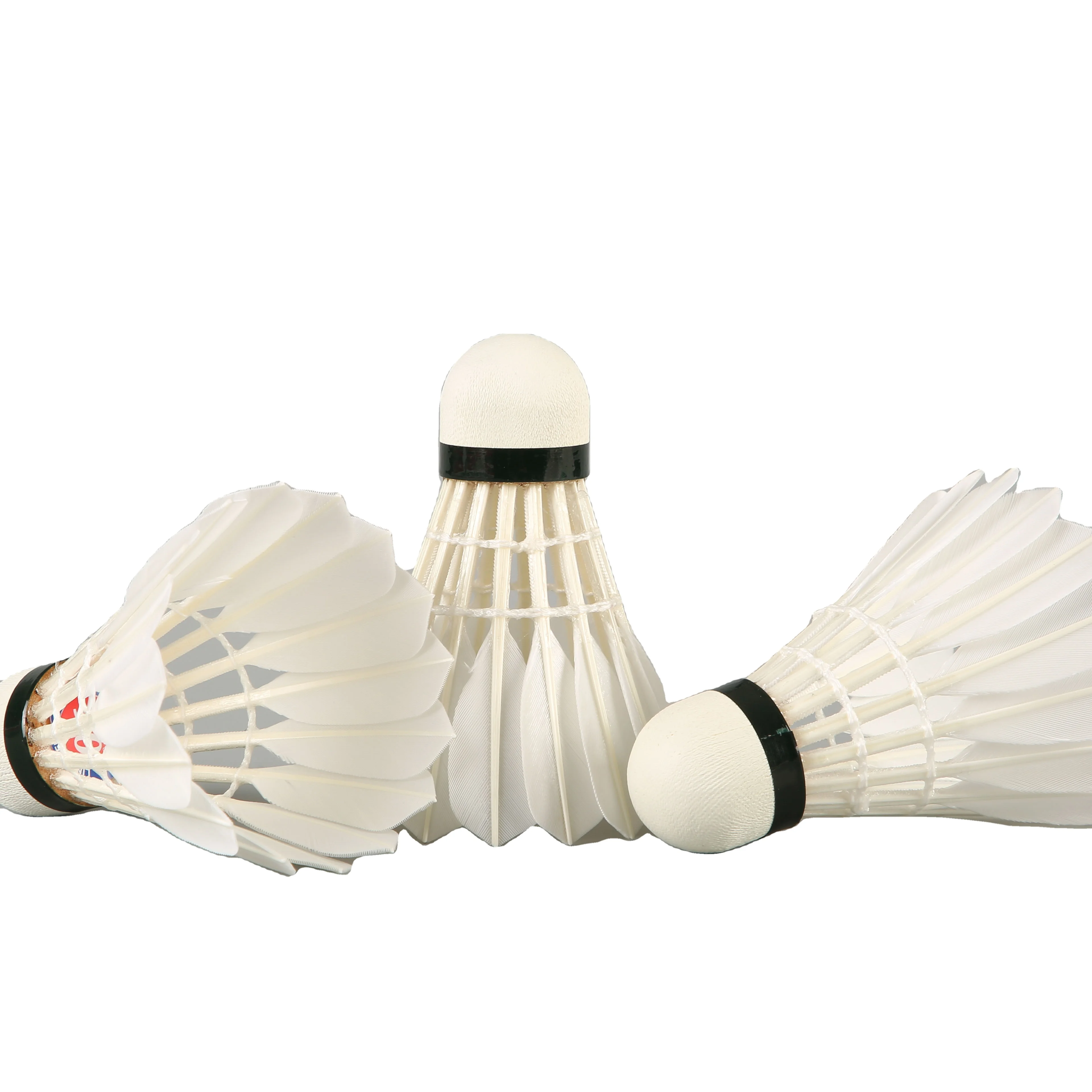 Оптовая продажа из Китая, Волан для бадминтона BWF ling mei, гусиные перья, скоростной Волан