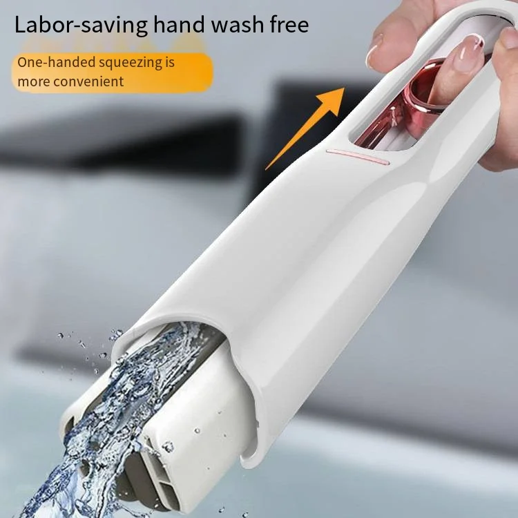 Factory wholesale multifunctional desktop lazy man mopi holding sponge absorbent flat squeeze mini small mop for Kitchen