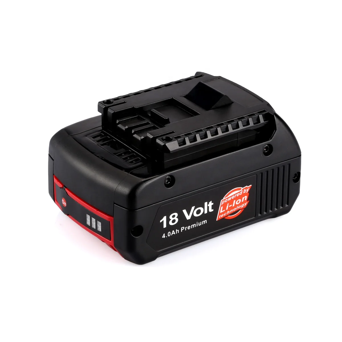 Replacement 18v lithium ion rechargeable battery pack case 3ah 4ah 5ah 6ah battere for bosch power tool drill BAT607 BAT611