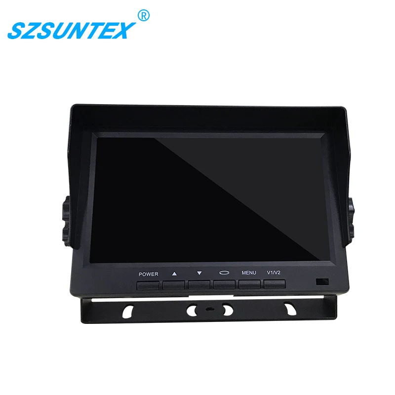 szsuntex 7 Inch TFT LCD Display wholesale Car view Monitor Backup Reverse Screen video camera dvr monitor