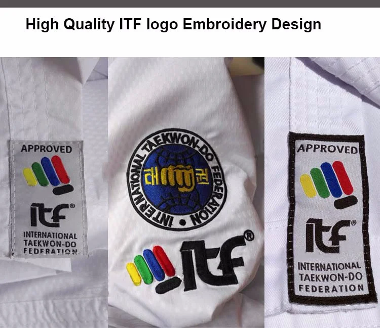 Custom Dobok Tae Kwon Do Suits Taekwondo ITF Uniform / Martial Arts Uniforms