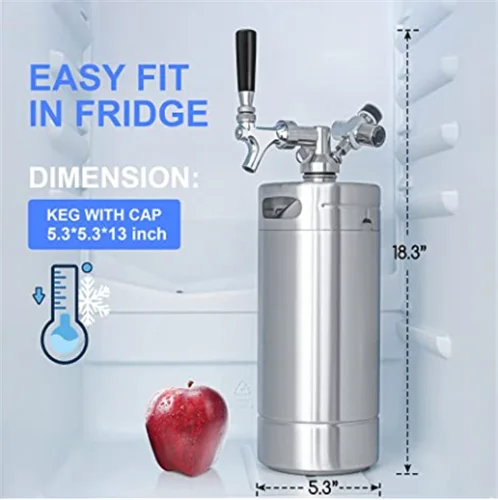Wholesale home party bar taps draft beer keg cooler kegerator 304 SS beer tower dispenser