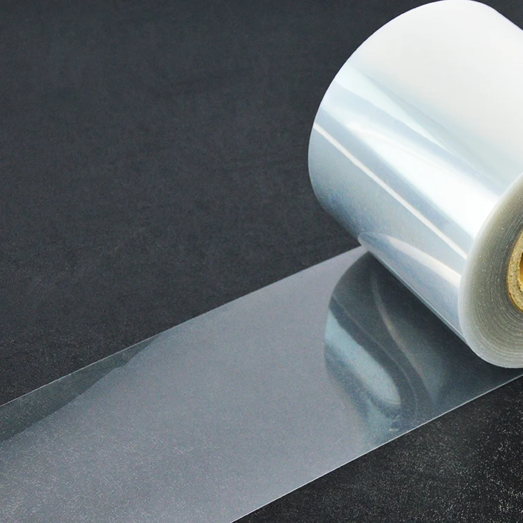 Plastic Rigid Offset Printing Clear PET Film Roll for sale