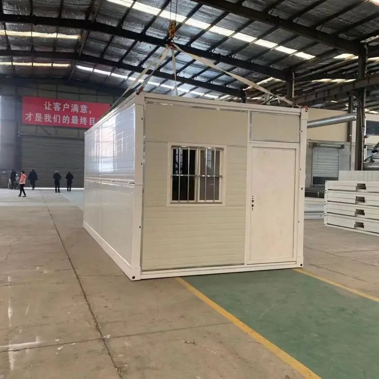 folding cheap container tiny prefab home garden house ready to ship to USA