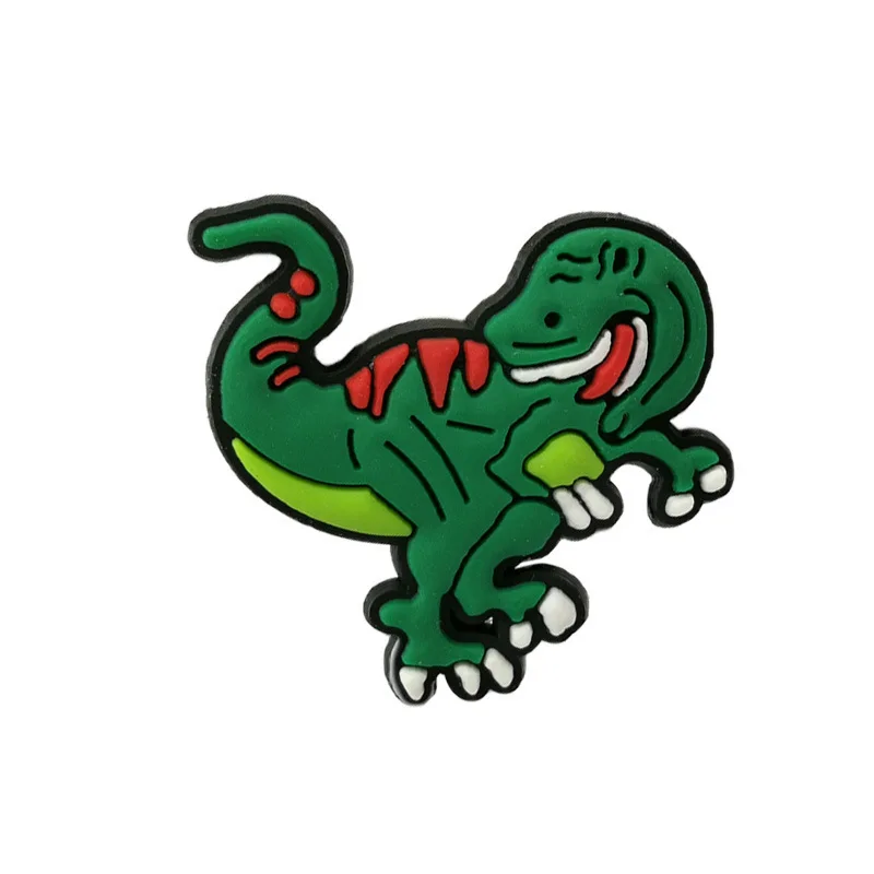 Dinosaur set Shoe Clog Charm Soft PVC Custom Shoe Charm for kid Clog Accessory Designer charms