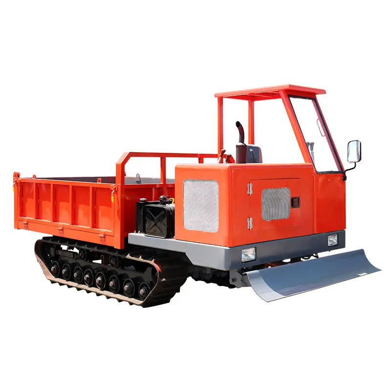 3.5 ton crawler dumper carrier with Bulldozer
