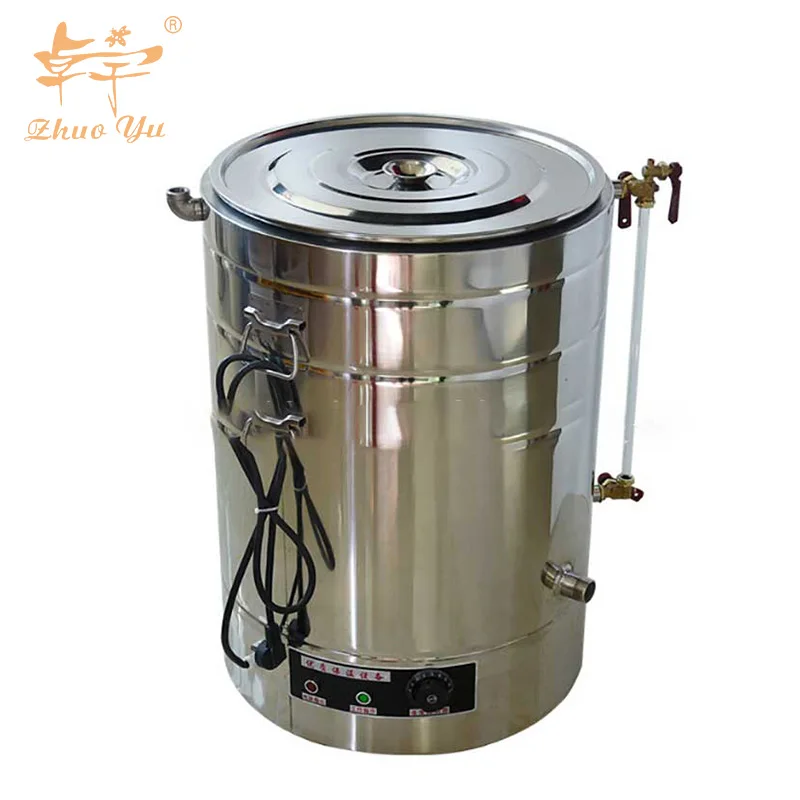 Factory Hot Sales Beekeeping Equipment Honey Storage Heating Barrel 304 Stainless Steel Heating Honey Barrel Storage Tank