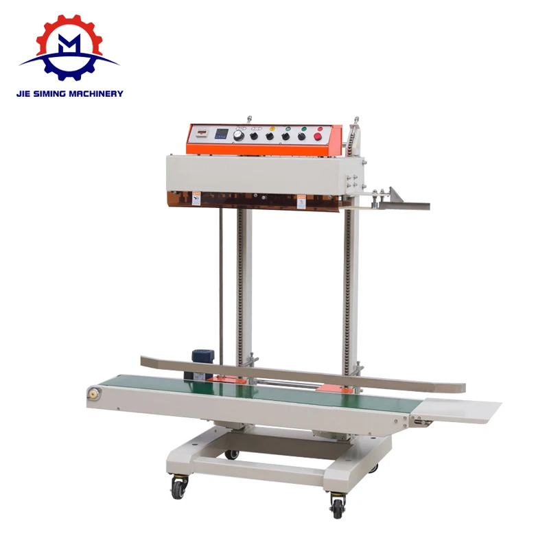 JSM-QLF1680 Factory Supply Vertical Continuous Sealing Machine For Heavy Duty Plastic Rice Bags