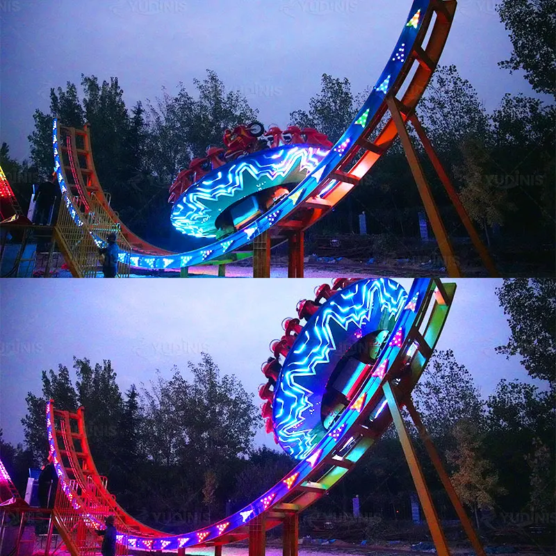 Favorable Price The Extreme Flying UFO Ride At The Fair Amusement Park Equipment Funny And Beautiful Flying UFO For Sale