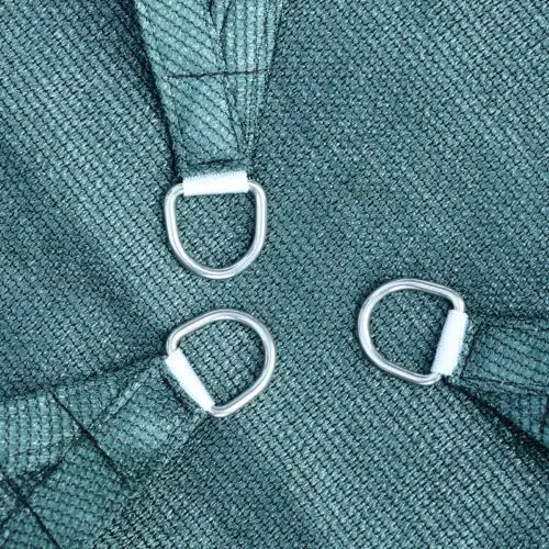 HDPE UV stabilized material rectangle shade rate 95% sun shade sail