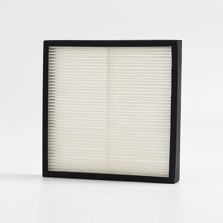 express China supply fiber glass hepa filter media mini-pleat box filters