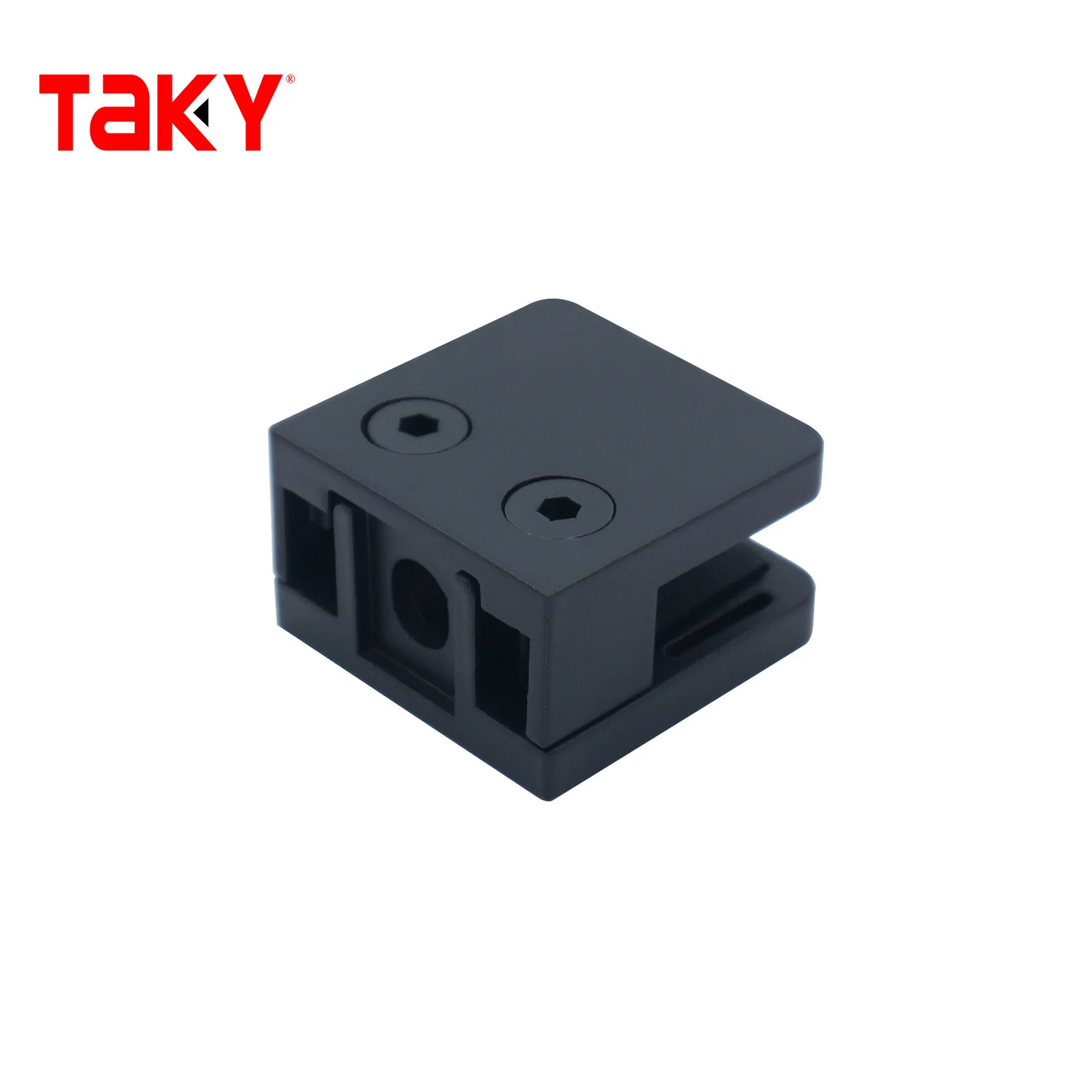 High Quality  304 Clip to Clip Glass Holder Glass Clamp Balustrade Stair Handrail Glass Fitting