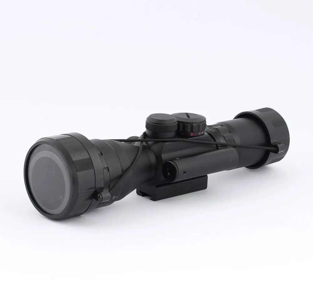 3.5-10X40 Air Gun Hunting Rifle Scope Red Dot Scope Tactical Riflescope Monocular Telescopic Outdoor Reticle Sight