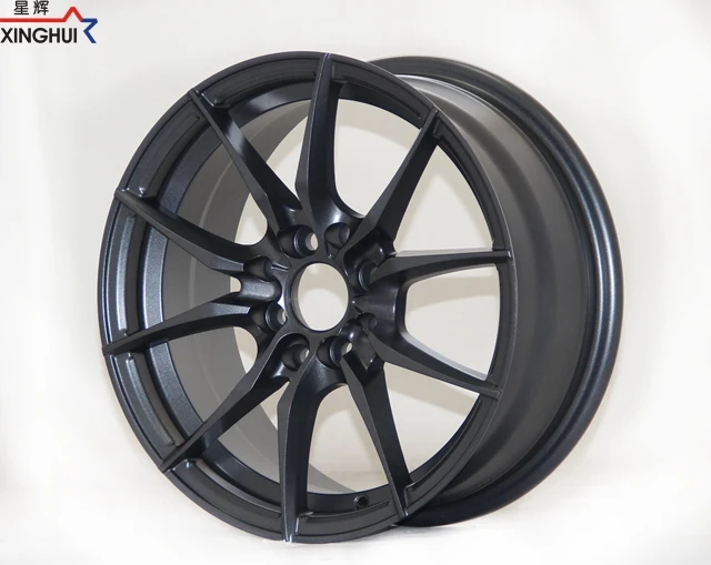 Высококачественные 15 дюймовые черные 4x100 диски 16 дюймов 4 отверстия колесные диски из алюминиевого сплава