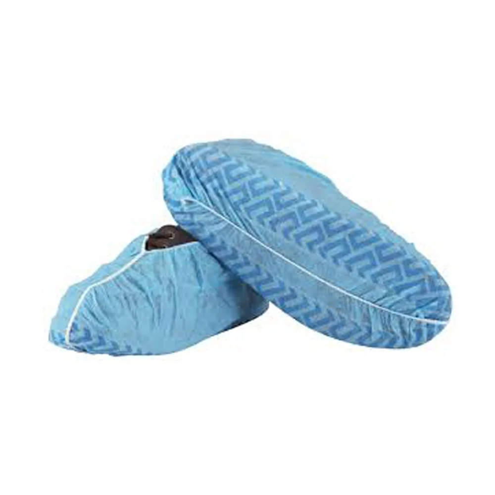 Disposable medical Shoe Covers Plastic Anti-Dust Overshoes Foot Covers Consumable Anti Slip Protective Shoe Covers
