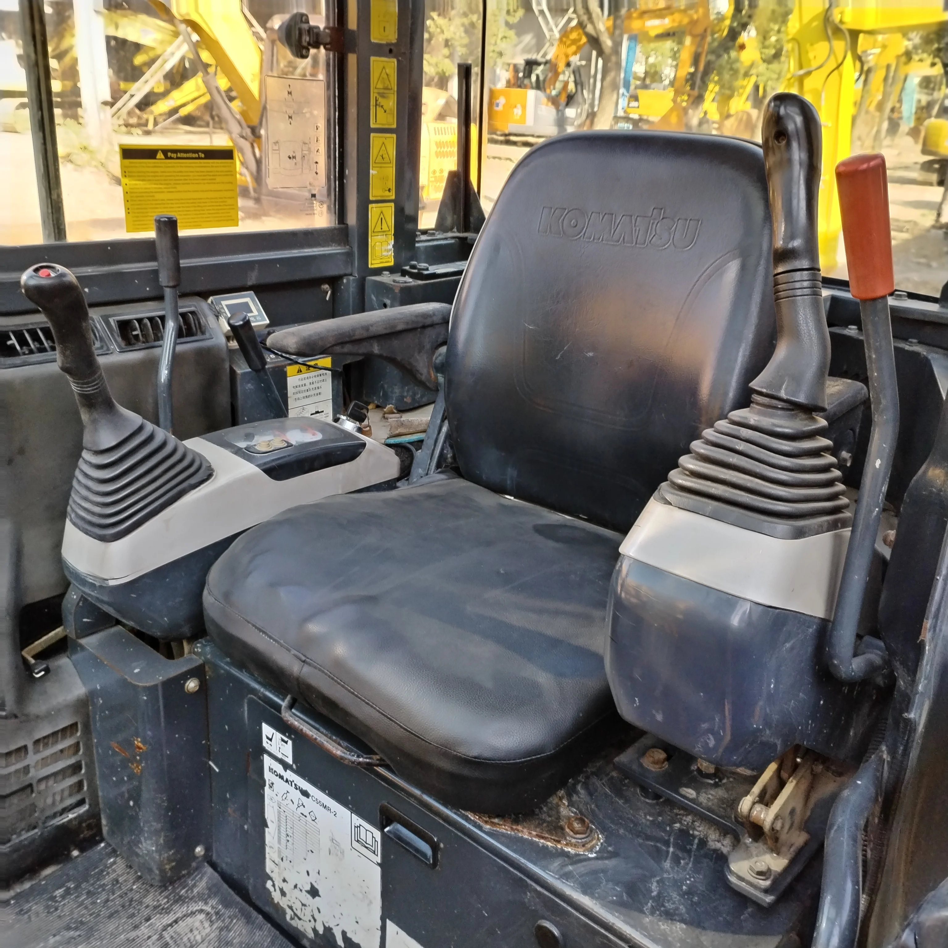 komatsu pc55 used excavator