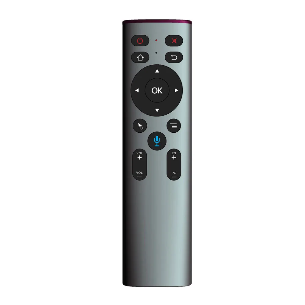 
New A6 Google Voice Air Mouse 2.4GHz Remote Control Wireless Fly mouse smart TV keyboard 