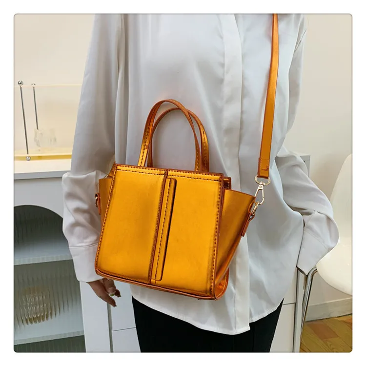 Summer Women PU Leather Handbags Ladies Large Tote Bag Female Square Shoulder Bags Female New Fashion Crossbody Bags