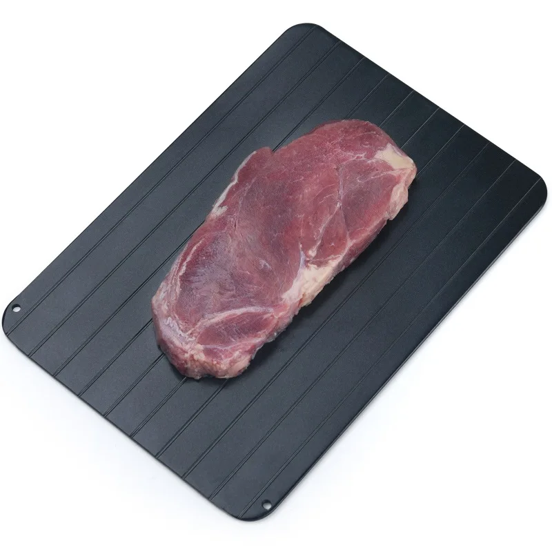 Hot Sale Food Meat Fruit Fast Defrost Tray Kitchen Aluminum Defrosting Tray for Frozen Meat