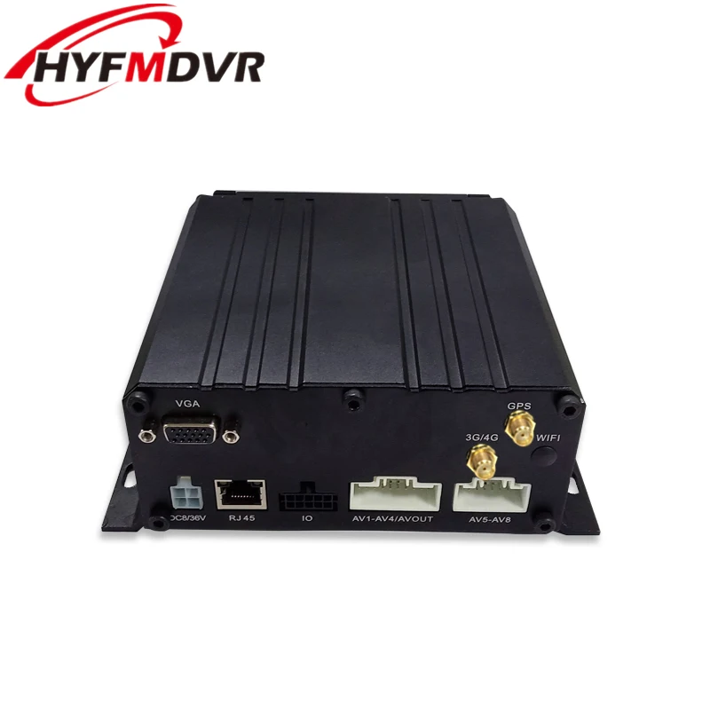 HYF hot sale 6 channel car bus mdvr 4g gps vehicle hard disk mobile dvr with free cmsv6
