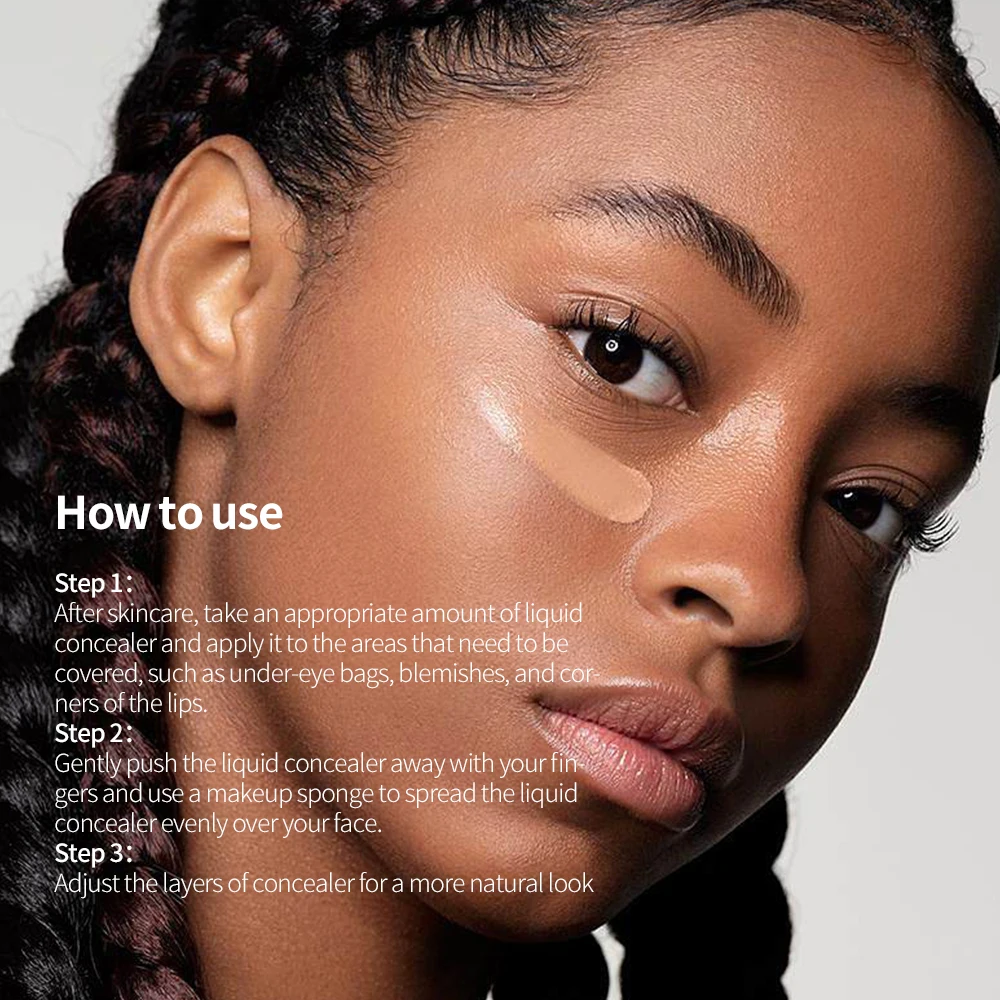 Оптовая продажа УВЛАЖНЯЮЩАЯ основа для макияжа лица профессиональный Матовый жидкий консилер косметический крем