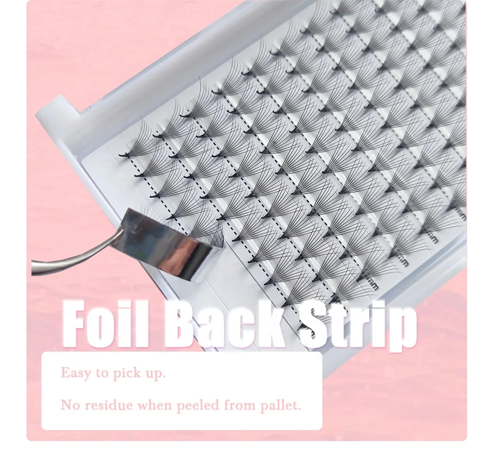 Lash trays pointy/thin base eyelashes 6D lashes 10D 12D 0.05 0.07 promade lash extensions premade volume fans eyelash extension