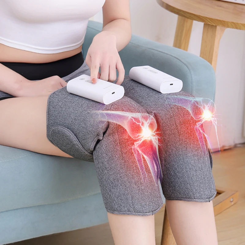 360° circumferential knee airbag pressing 3D airbag imitation human hand massage knee massager with LED display