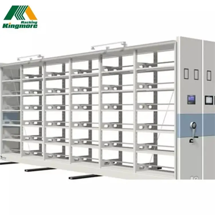 Multiple Design Styles Mobile Archive Shelving Corrosion Protection File Storage Shelves Cabinet Metal Office Furniture 900mm
