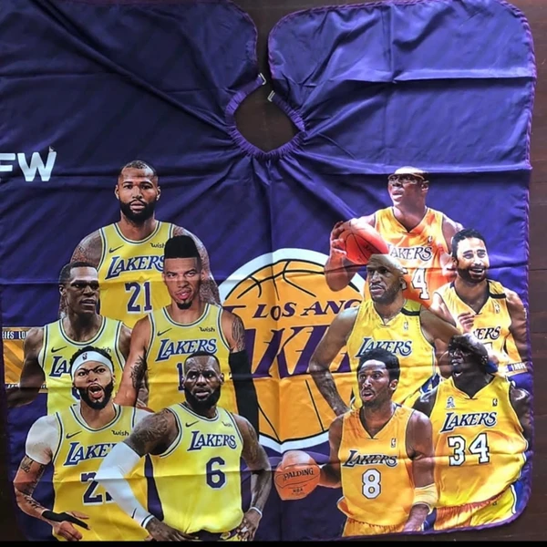 customized Polyester Barbershop Fashionable Hair Salon Cap Custom Barber Capes