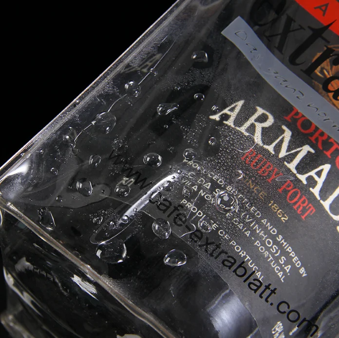 Beer Red wine ice bags 2 bottle wine cooler bag pvc ice bag wine bottle pouch