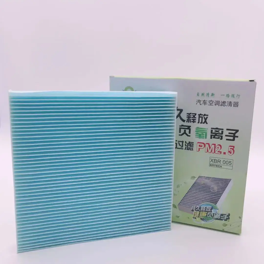 High quality xheap Activated carbon cloth denso clean air purifier filter for car air conditioning