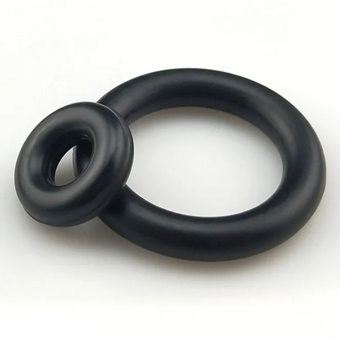 Customized durometer black O-ring