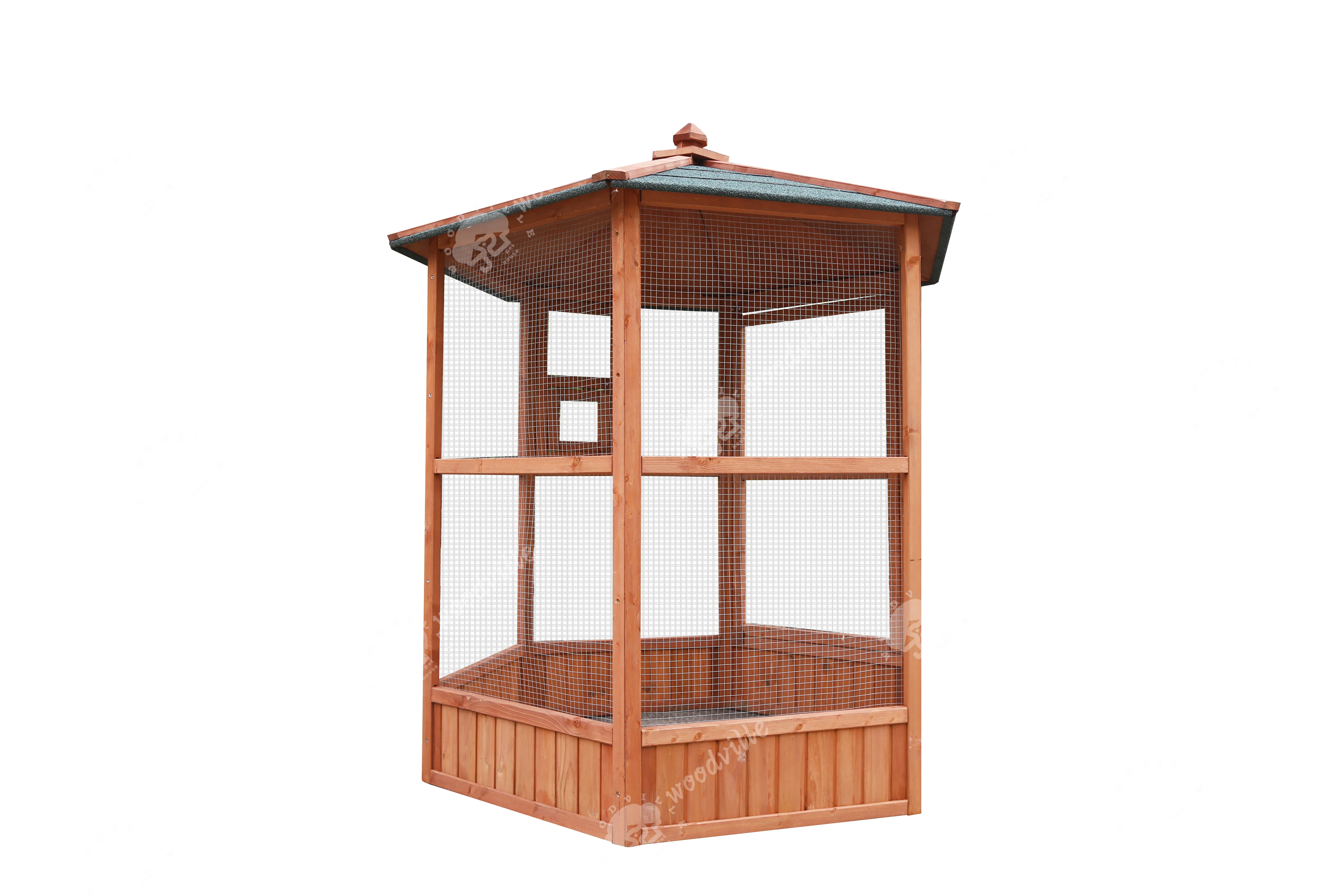 Sustainable Bird Cage Large Aviary Racing Wooden Carton Packing  Pet Cages Houses for parrot